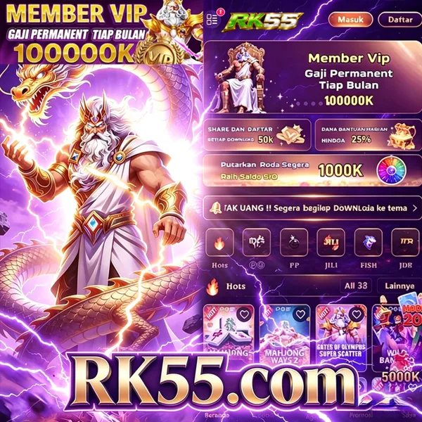 RK55 Slot Anti Rungkad Indonesia