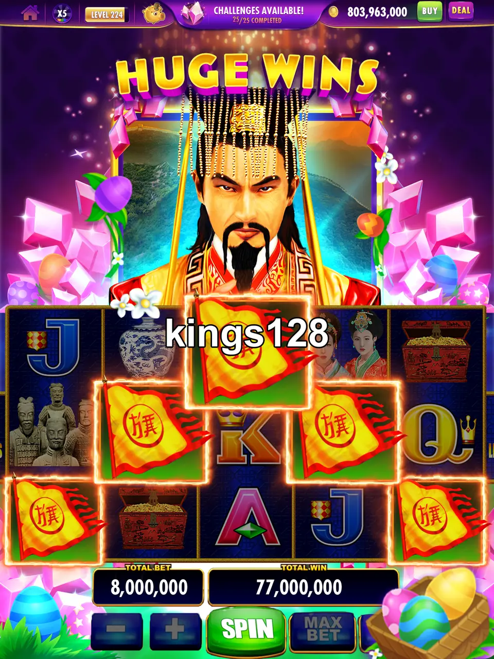 kings128 Tangkapan Layar - APK Resmi
